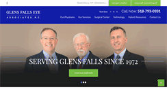 Desktop Screenshot of glensfallseye.com